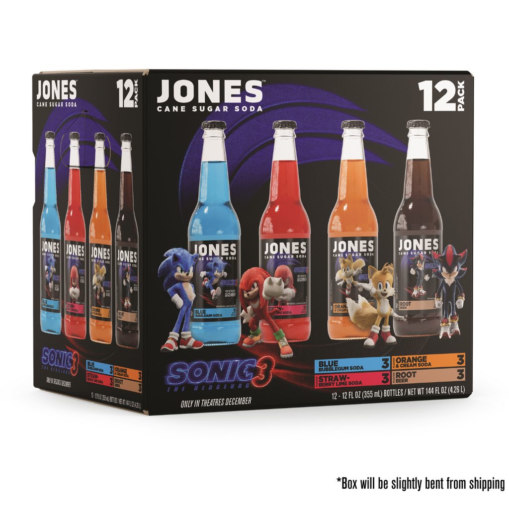 JONES X Sonic the Hedgehog 3 Variety Pack