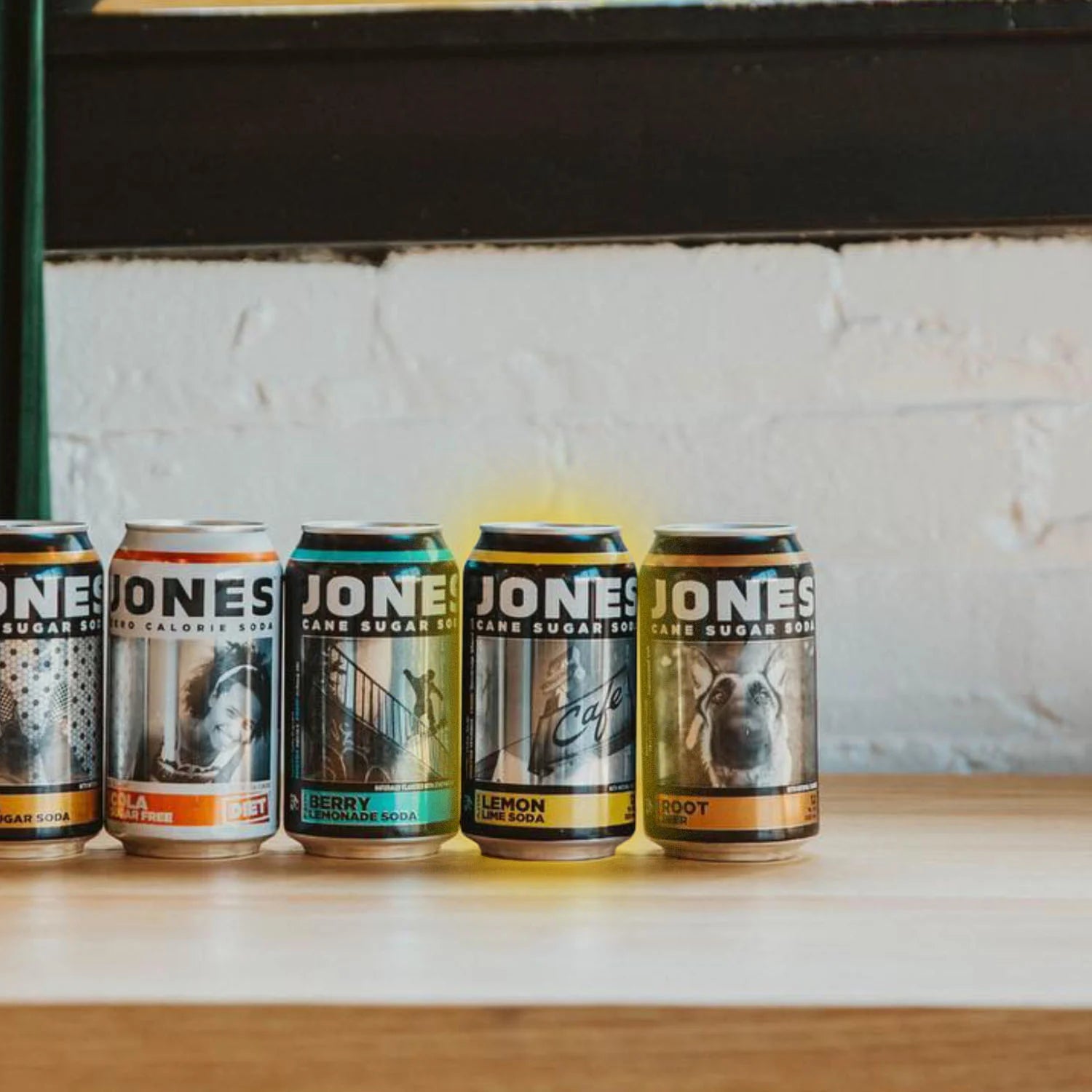 JONES Lemon Lime Cans